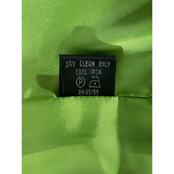 Lafayette 148 New York 100% Silk Jacket Size 6 color green NWT smpr $798 - Picture 3 of 10
